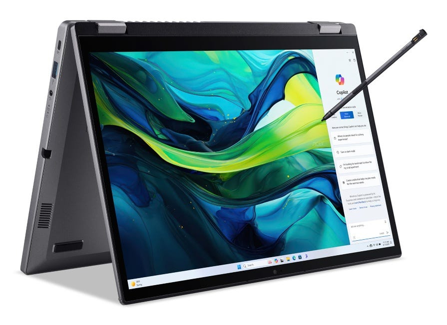 Acer Aspire Spin 14 ASP14-52MTN | nx.j3jev.003 | Flip-Design - Intel Core Ultra 7 155U / 1.7 GHz
