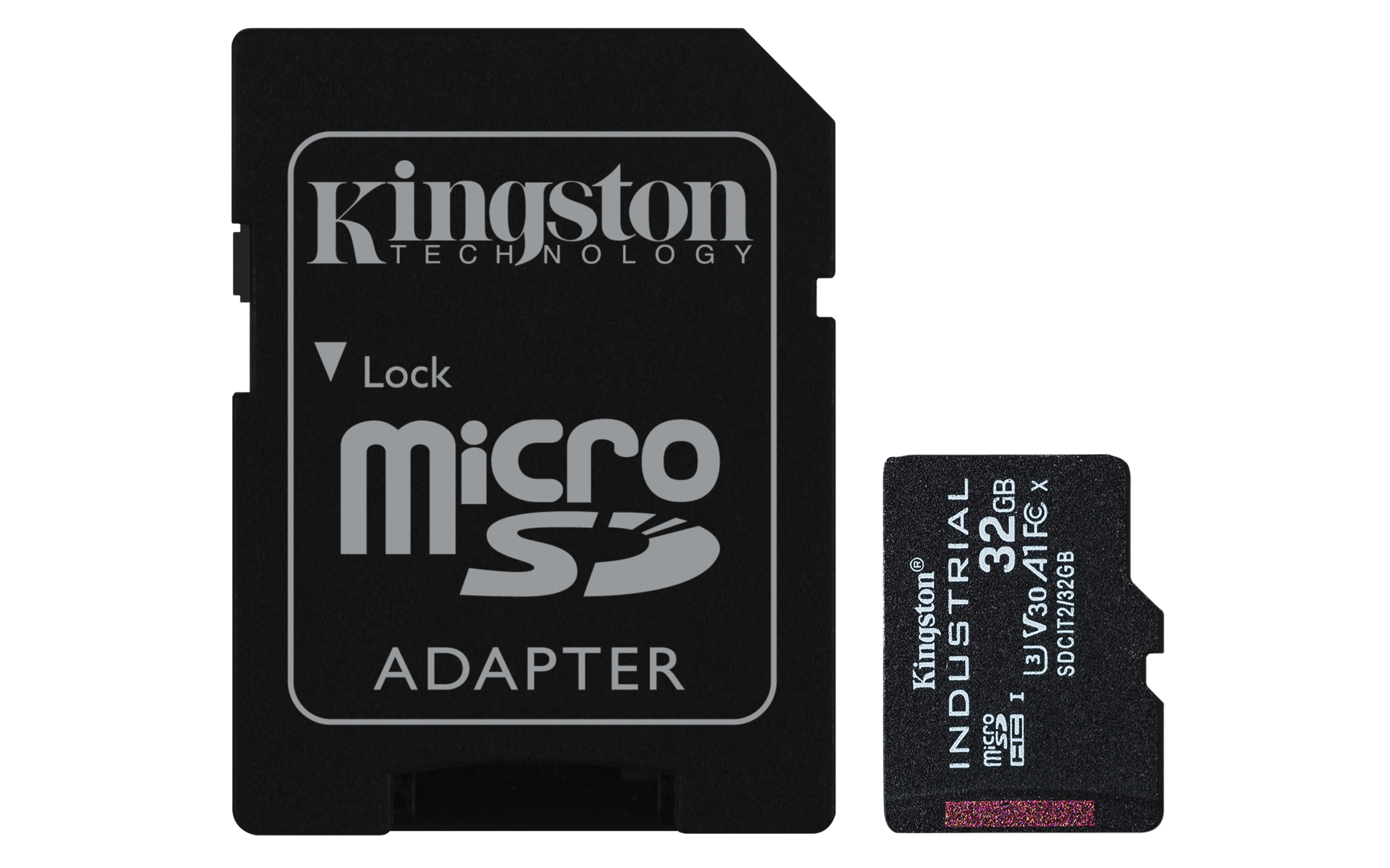 Kingston Industrial | sdcit2/32gb | Flash-Speicherkarte (microSDHC/SD-Adapter inbegriffen)
