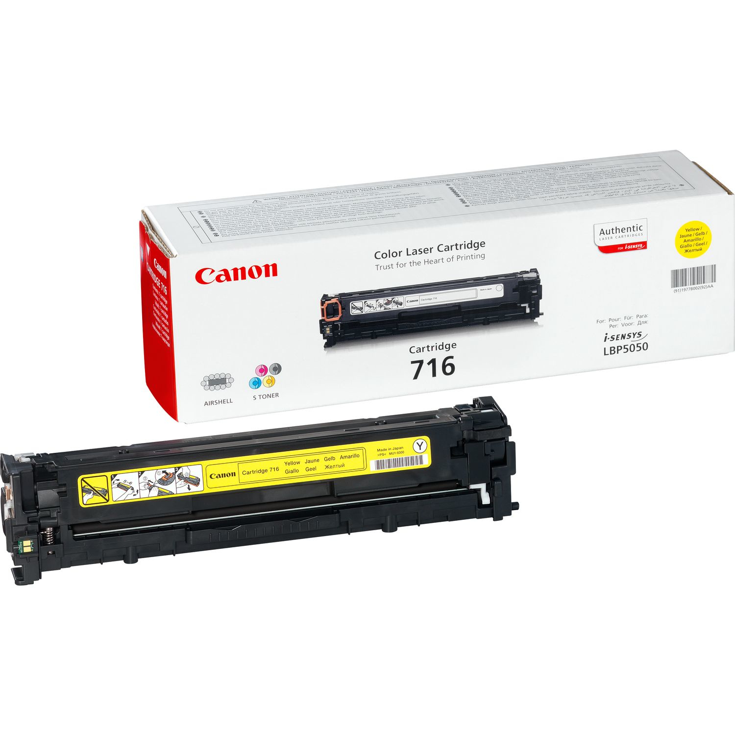 Canon Toner CRG-716Y gelb | 1977b002 |