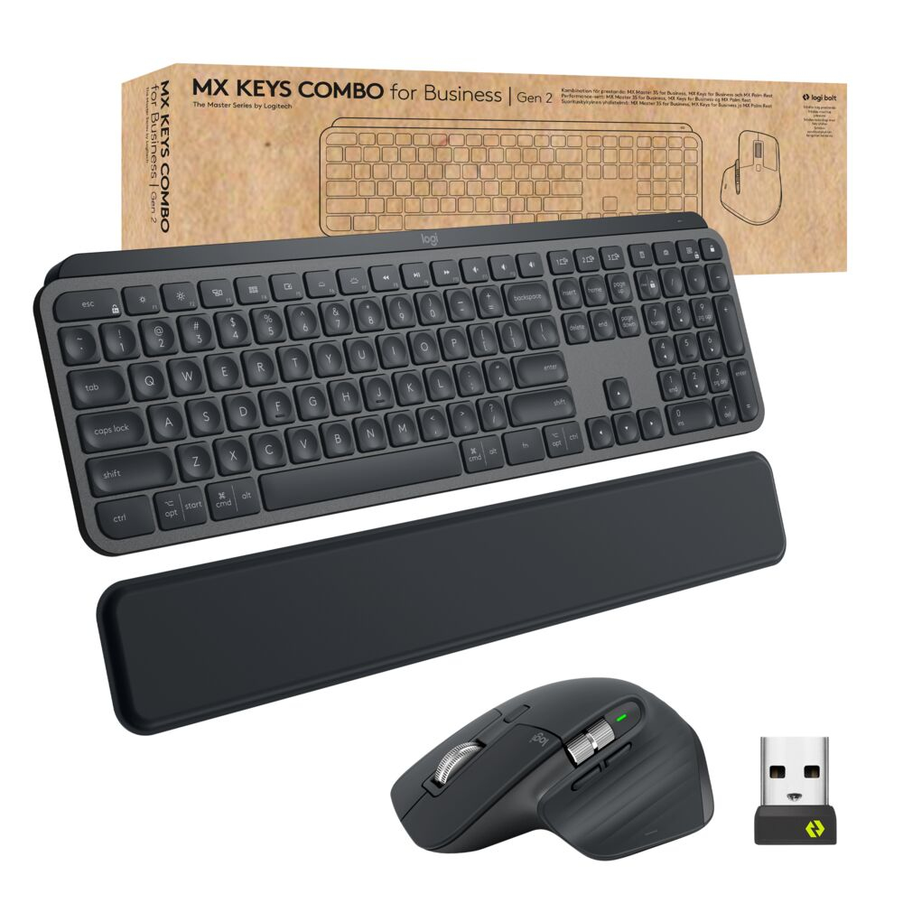Logitech MX Keys Combo for Business | 920-010931 | Tastatur-und-Maus-Set