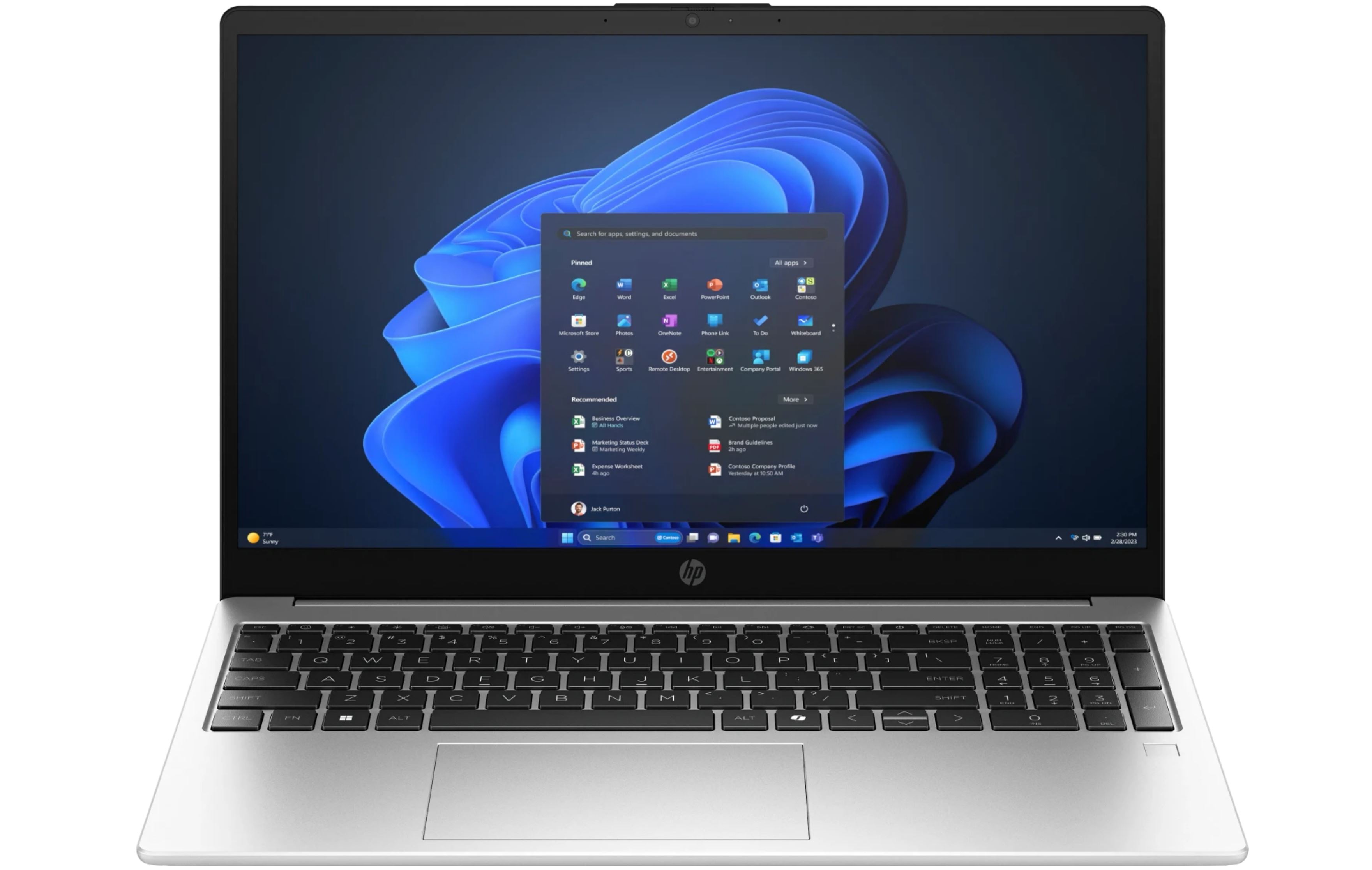 HP 250R G10 - 15,6" - Intel Core 5 - 16GB RAM/512GB SSD