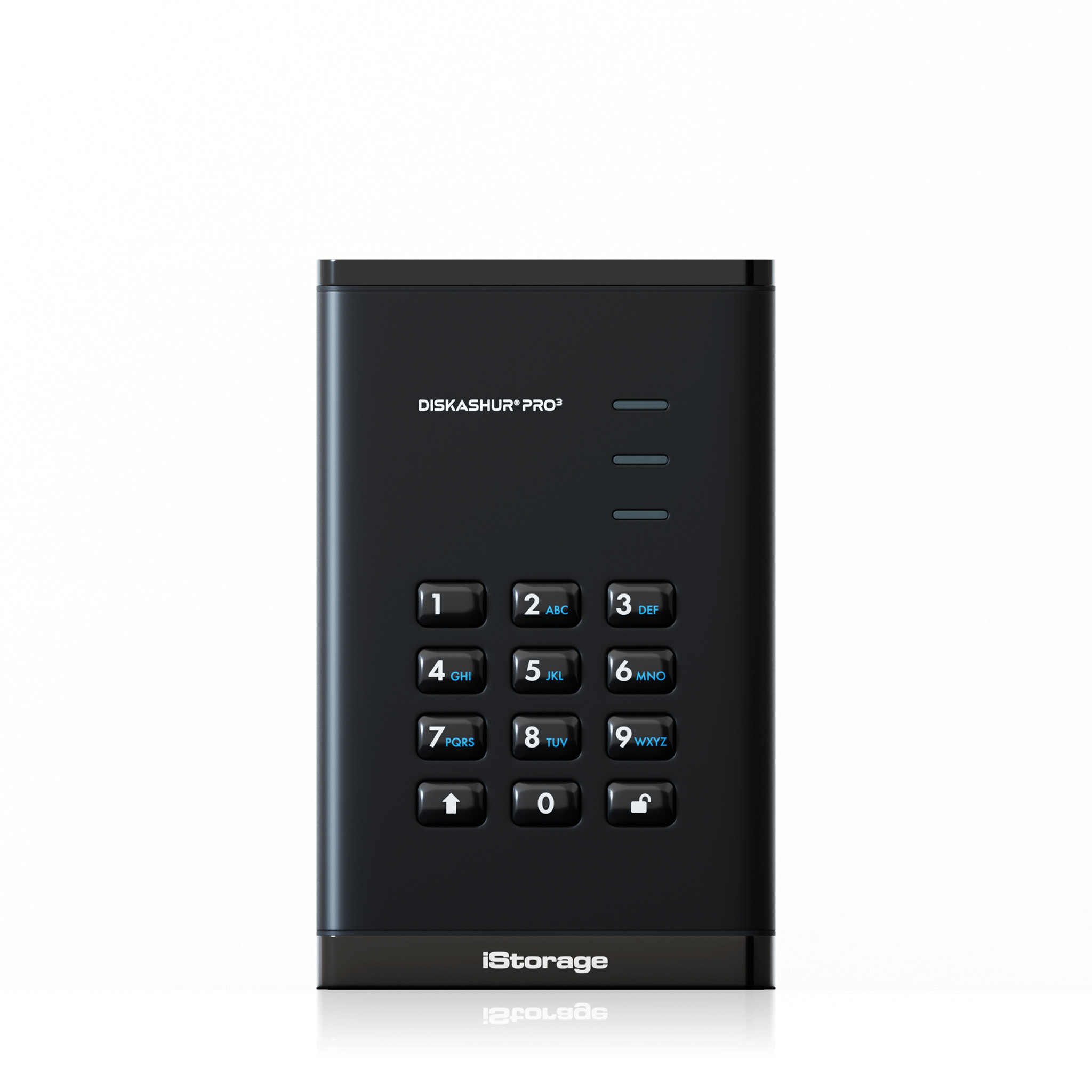 iStorage diskAshur PRO³ | is-dap3-256-ssd-1000-f | SSD - verschlüsselt