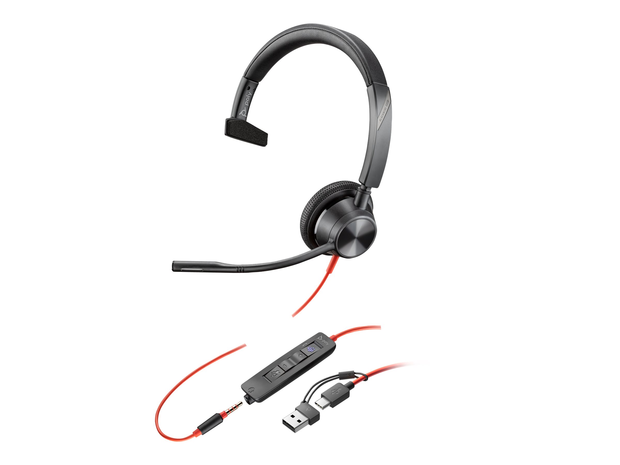 Poly HP Poly Blackwire 3315 | 8x218aa | Blackwire 3300 series