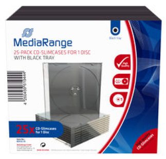 MEDIARANGE BOX32-25 | box32-25 | Schmales Gehäuse - 1 Disks