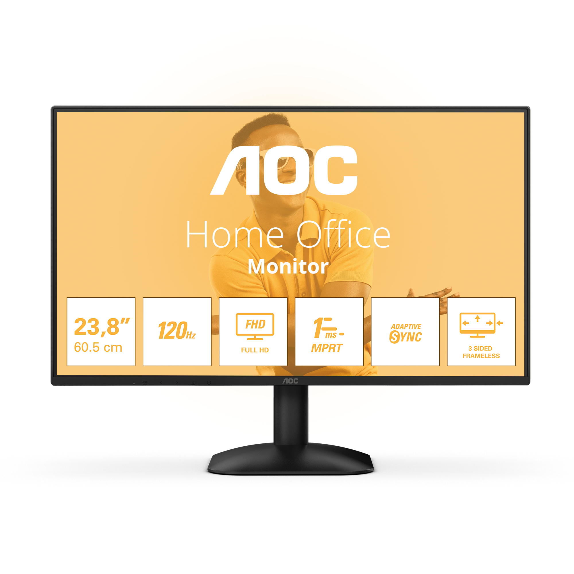 AOC 24B31H Monitor 60.5cm (23.8") Full HD | 24b31h | IPS - 4ms