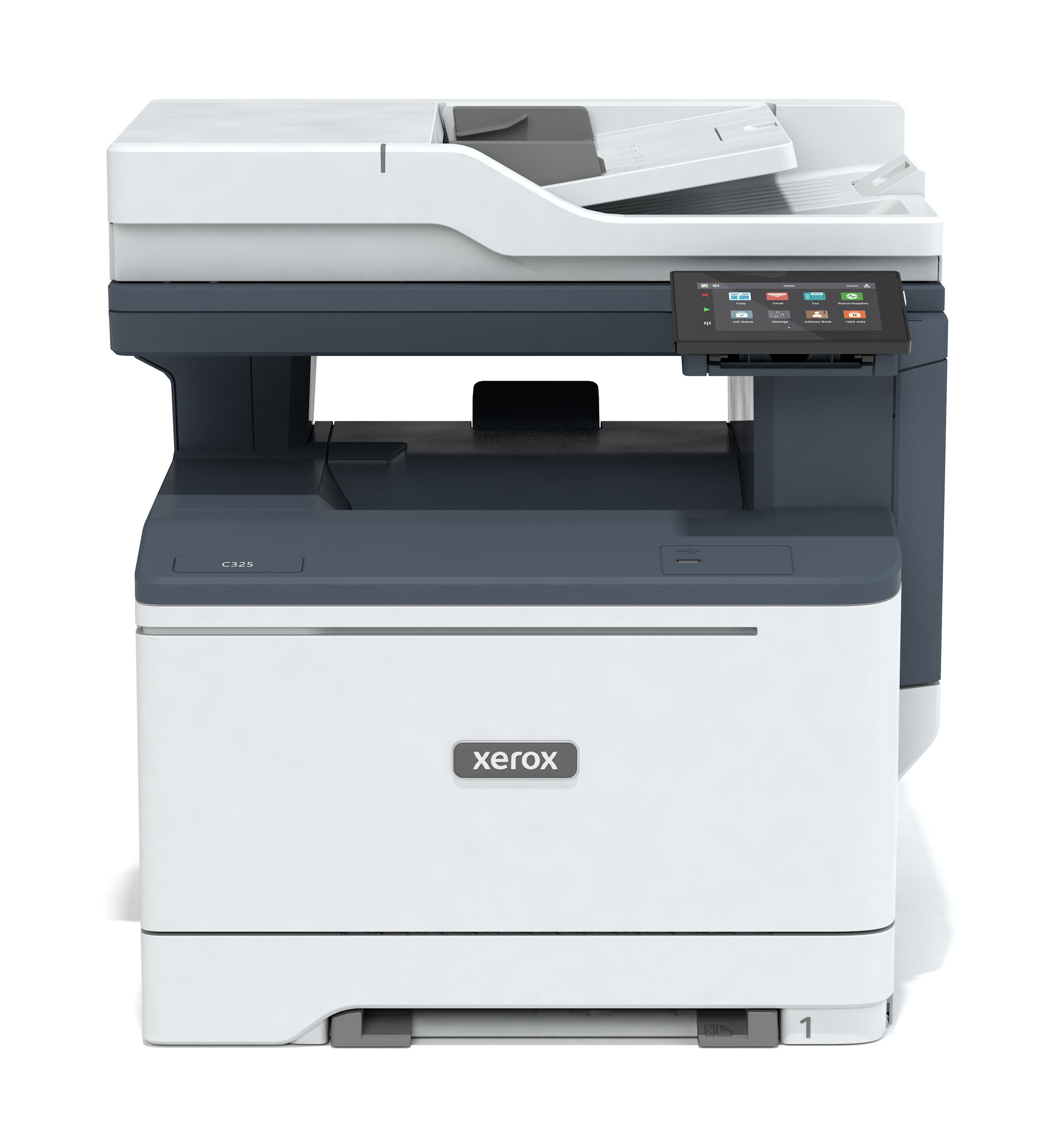 Xerox C325 A4 33ppm Wireless Duplex Copy/Print/Scan/Fax PS3 PCL5e/6 2 Trays Total 251 Sheets (C325V_DNI)