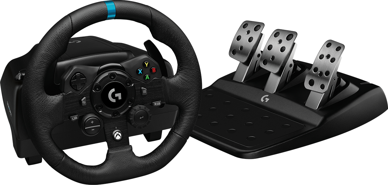 Logitech G923 | 941-000160 | Lenkrad- und Pedale-Set - kabelgebunden