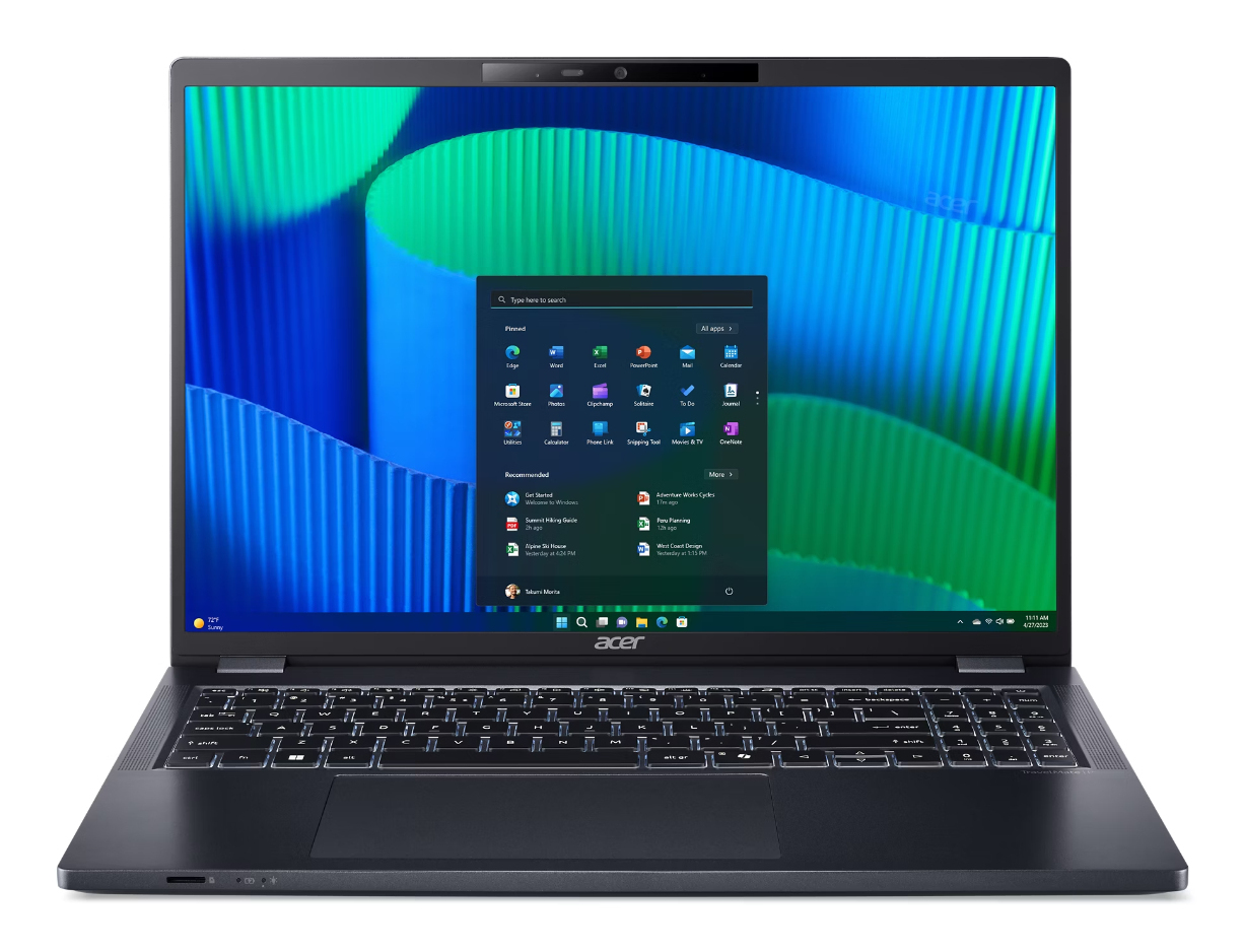 Acer TravelMate P4 TMP416-53-TCO-75UQ | nx.b9beg.003 | 16" WUXGA IPS - Core Ultra 7 155U