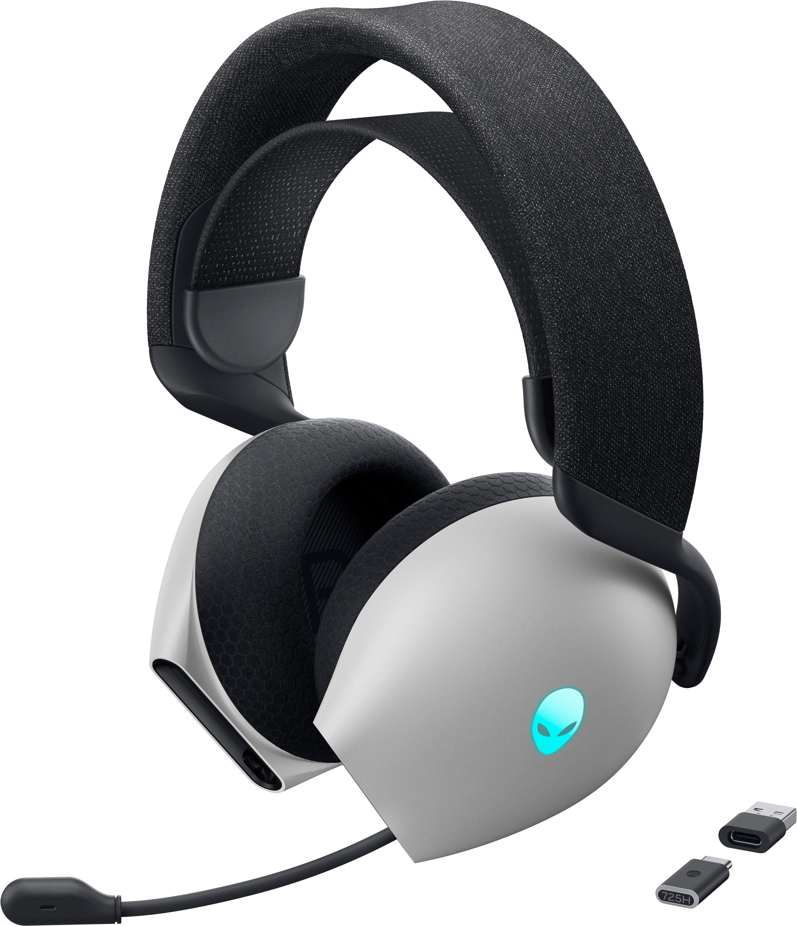 Dell Alienware Tri-Mode Wireless Gaming Headset AW725H | aw725h-w-deam |