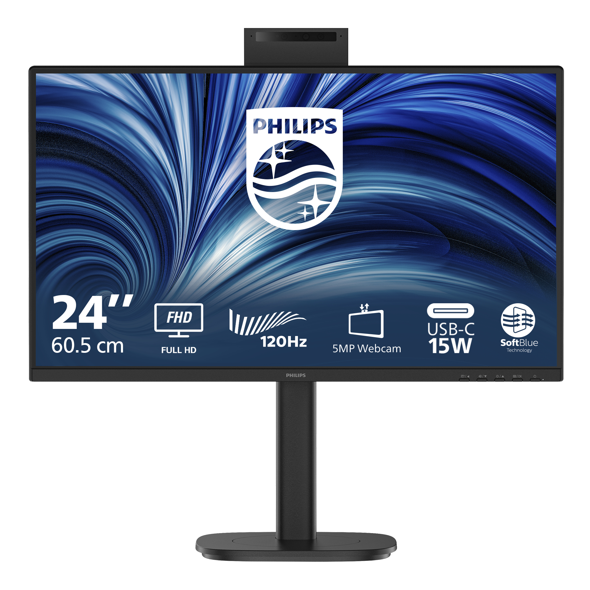 Philips 3000 Series 24B2N3200JH Monitor 60.5cm (23.8") Full HD | 24b2n3200jh/00 | IPS - 4ms