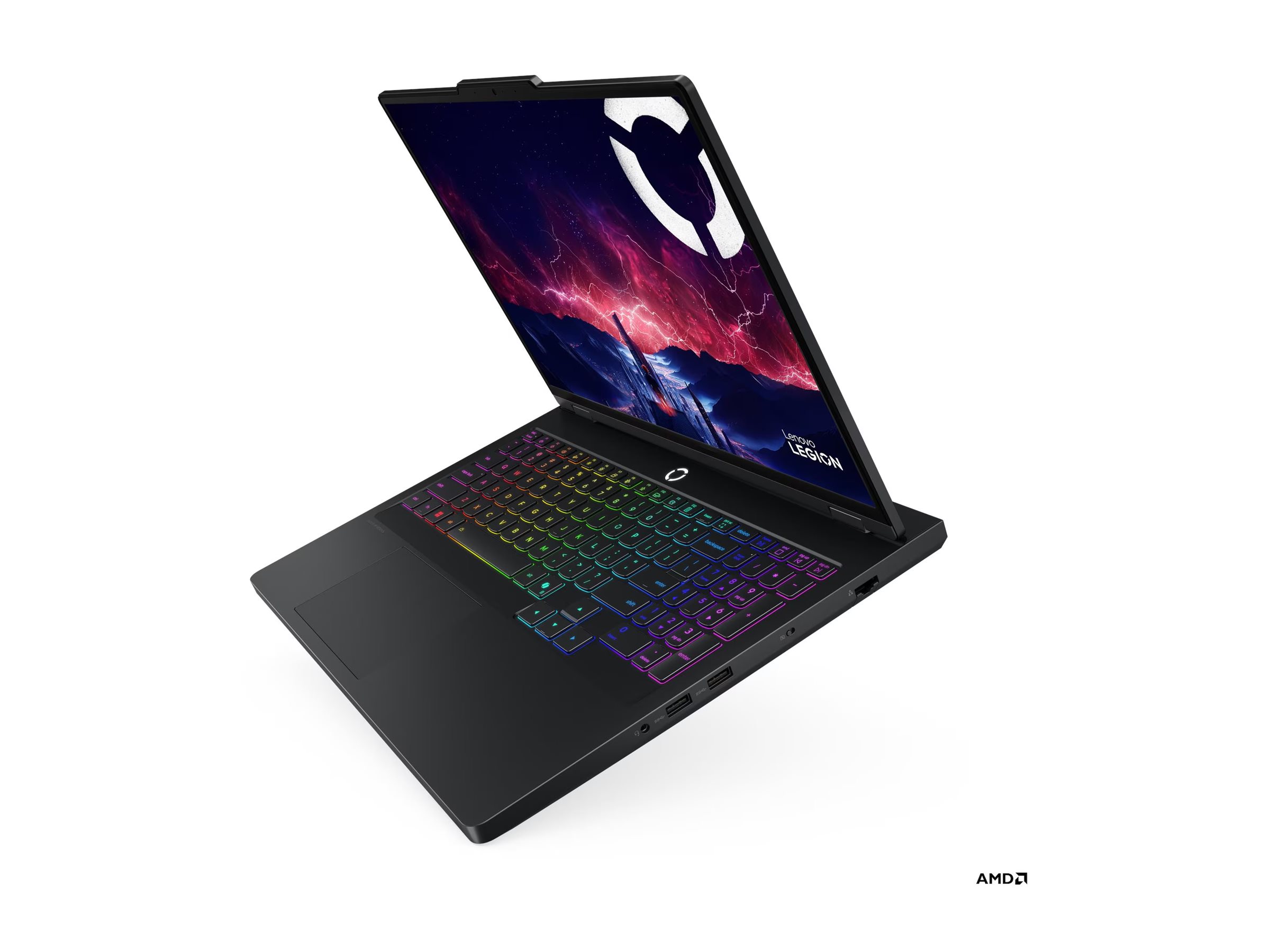 Lenovo Legion Pro 5 16AFR10 AMD Ryzen™ 9 9955HX Laptop 40,6 cm (16") WQXGA 32 GB DDR5-SDRAM 1 TB SSD NVIDIA GeForce RTX 5070 Wi-Fi 7 (802.11be) Windows 11 Home Schwarz Deutsch
