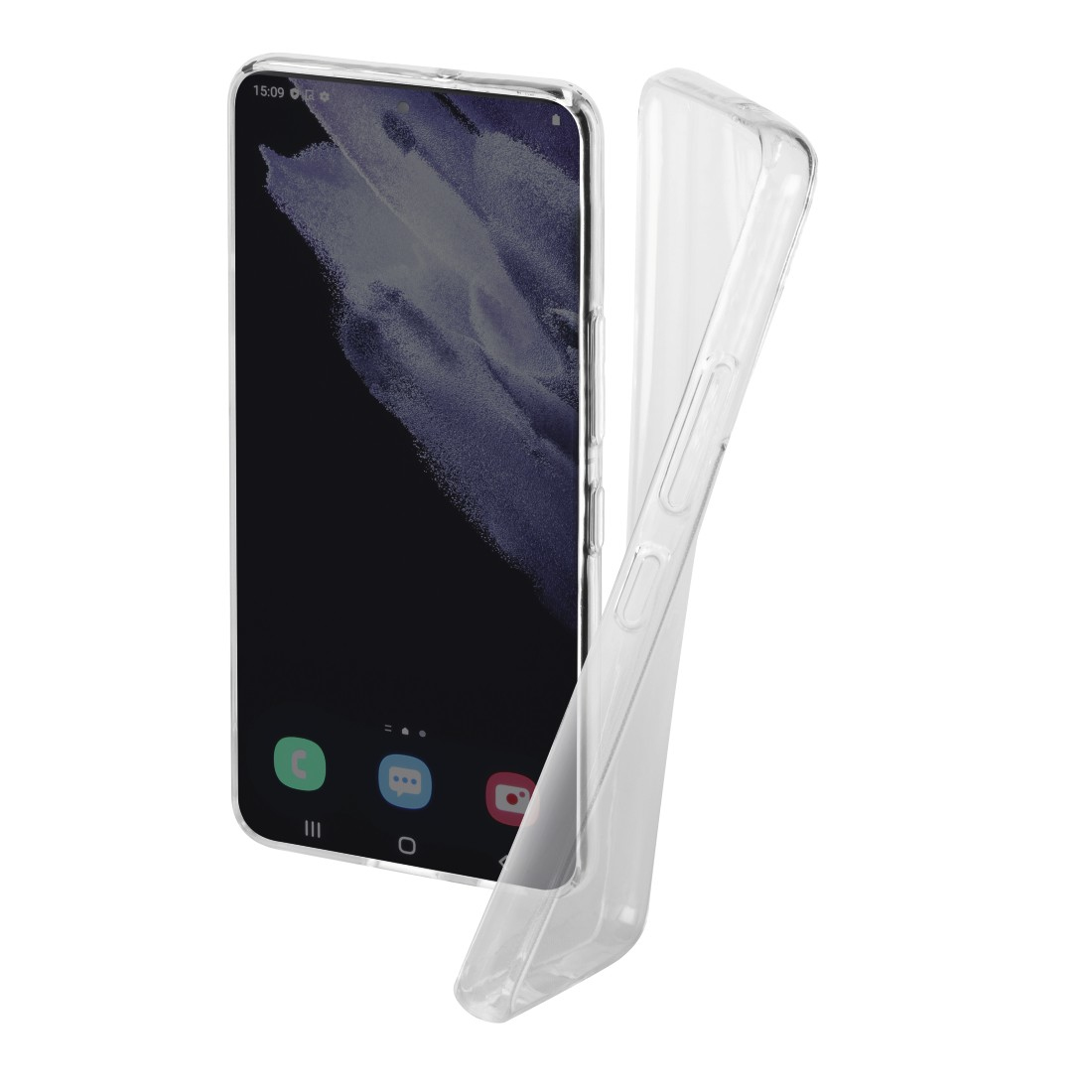 Hama Essential Line "Crystal Clear" | 00172321 | Hintere Abdeckung für Mobiltelefon - Thermoplastisches Polyure