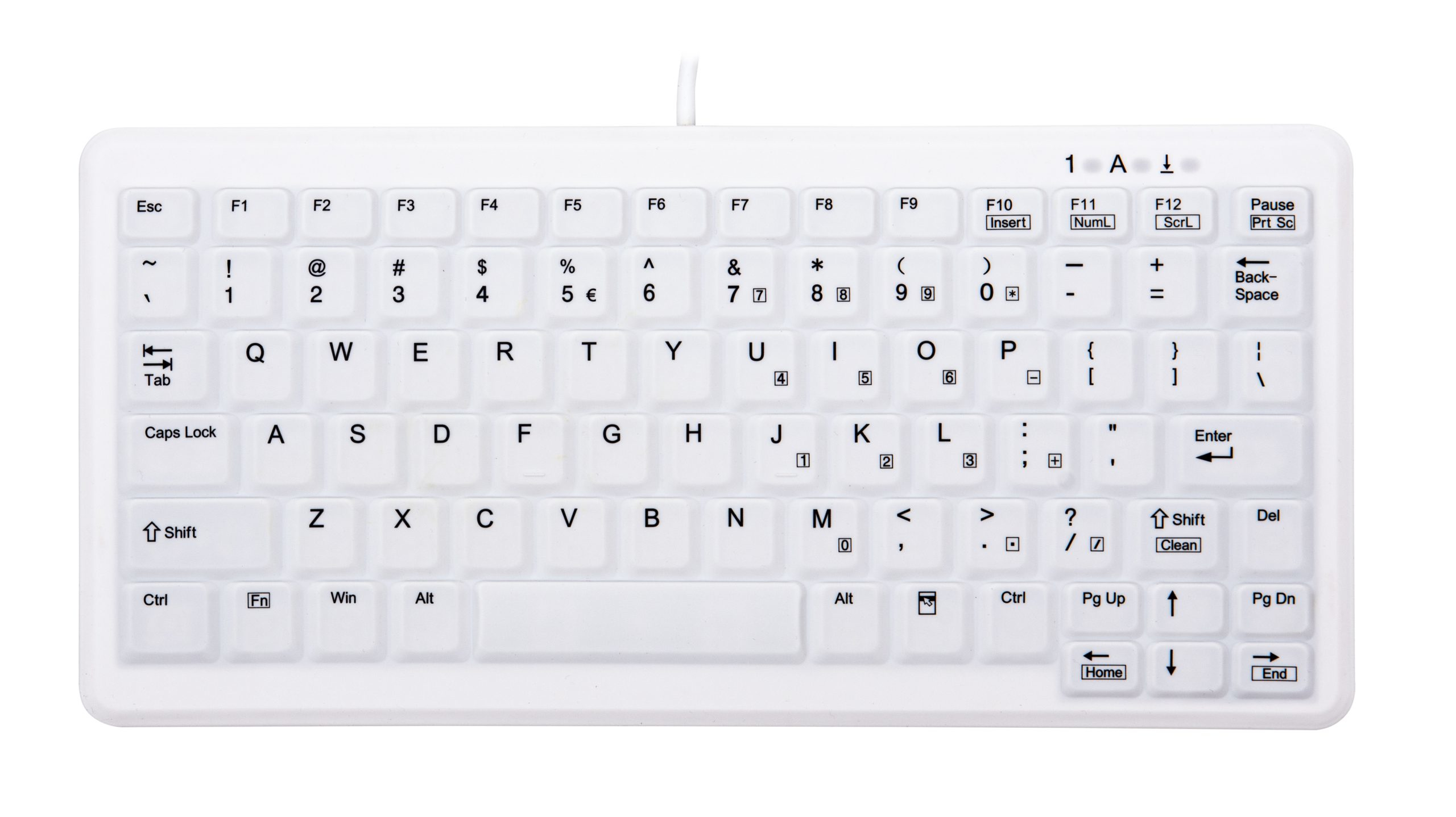 Cherry Active Key MedicalKey AK-C4110 | ak-c4110f-u1-w/us | Tastatur - USB