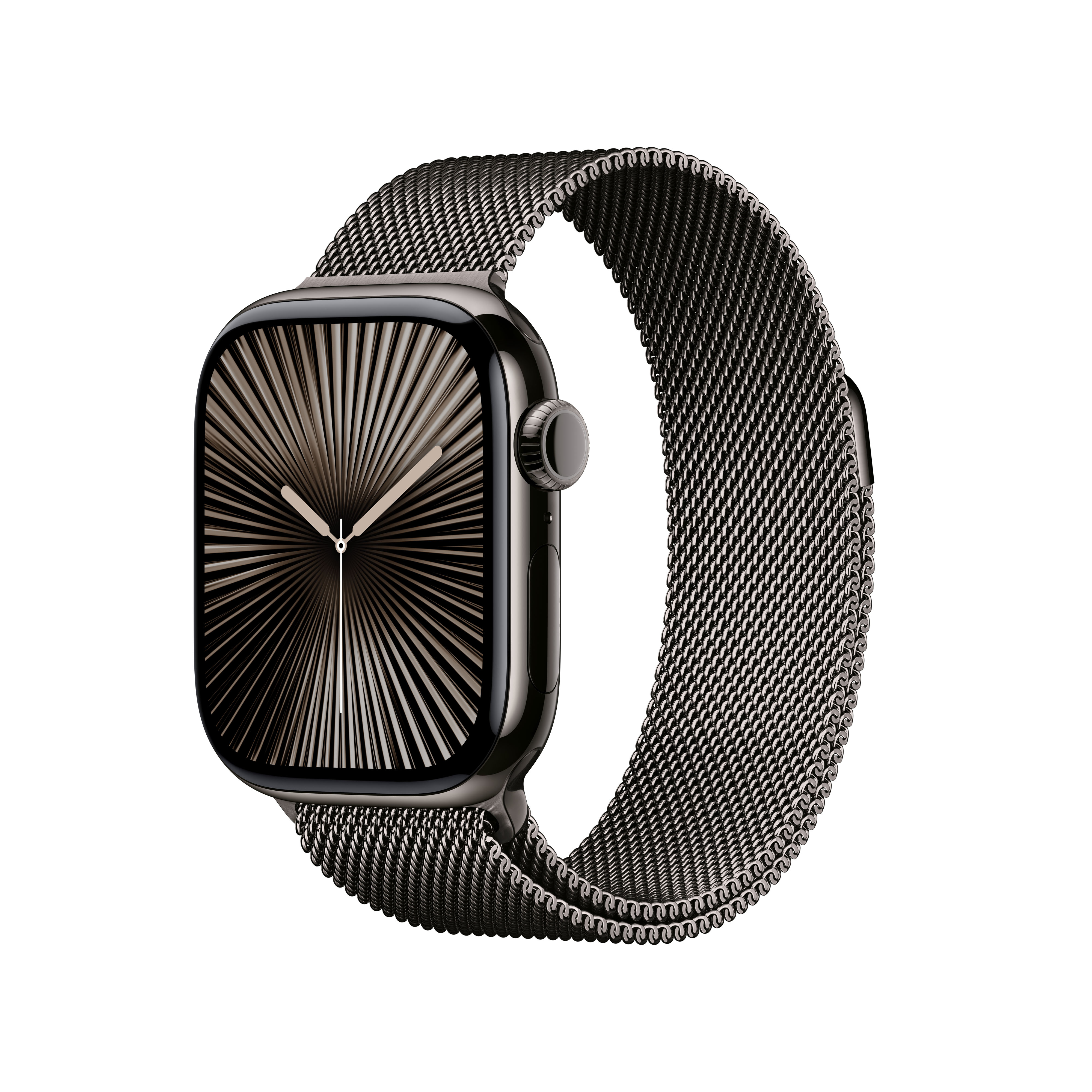 Apple Watch Series 10 (GPS + Cellular) 42mm Titan Schiefer mit Milanaise-Armband Schiefer | mx053qf/a |