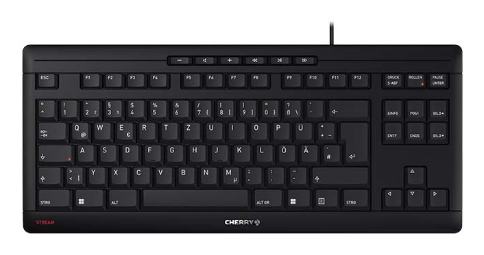 Cherry STREAM KEYBOARD TKL | jk-8600de-2 | Tastatur - USB