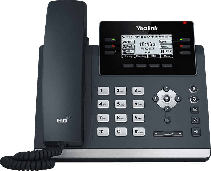 Yealink SIP T42U | 1301201 | IP-Telefon - Grau