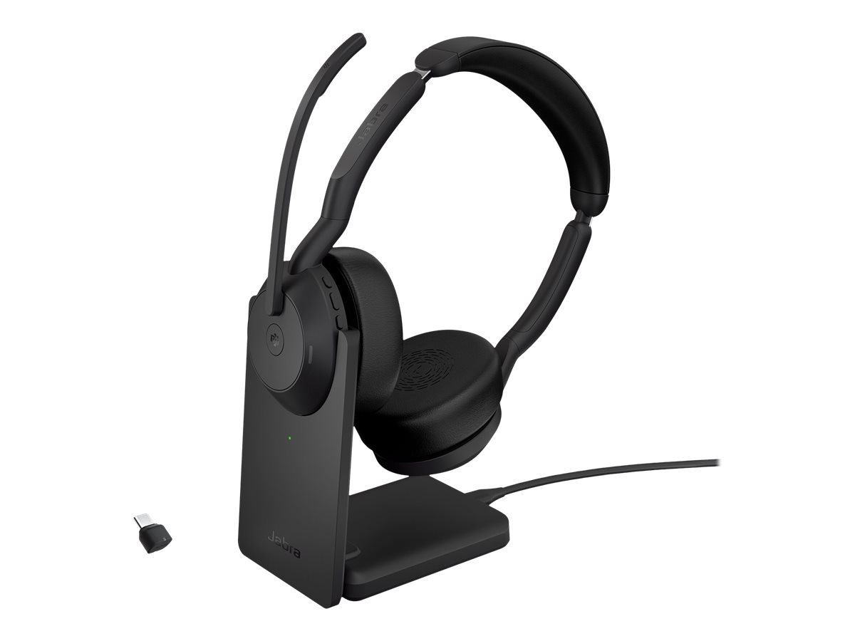 Jabra Evolve2 55 MS Stereo | 25599-999-889 | Headset - On-Ear
