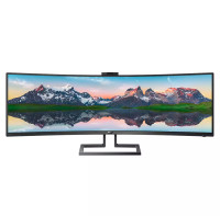 Philips Brilliance P-line 499P9H Curved-Monitor 124.5cm (49") DQHD, VA, 5ms, HDMI, Displayport