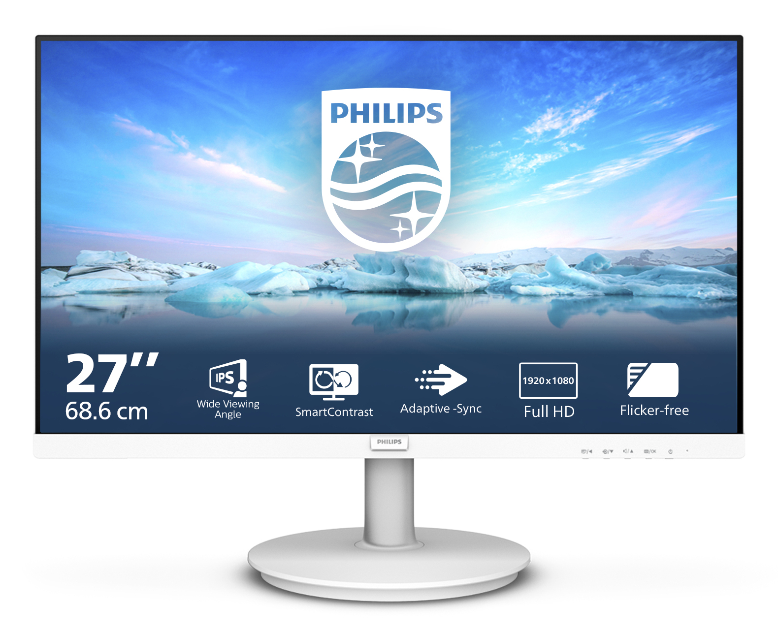 Philips V-line 271V8AW Monitor 68.6cm (27") Full HD | 271v8aw/00 | IPS - 4ms