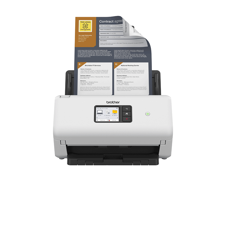 Brother ADS-4550W | ads4550wun1 | Dokumentenscanner - Dual-CIS