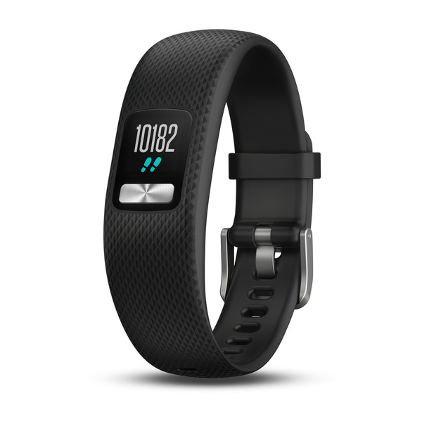 Garmin vívofit 4, 010-01847-10, Aktivitäts-Trackerarmband, MIP, Schwarz