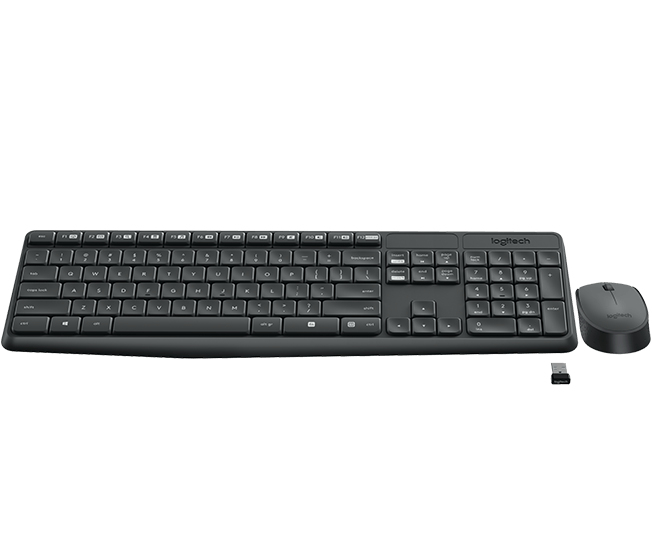Logitech MK235 | 920-007933 | Tastatur-und-Maus-Set - kabellos