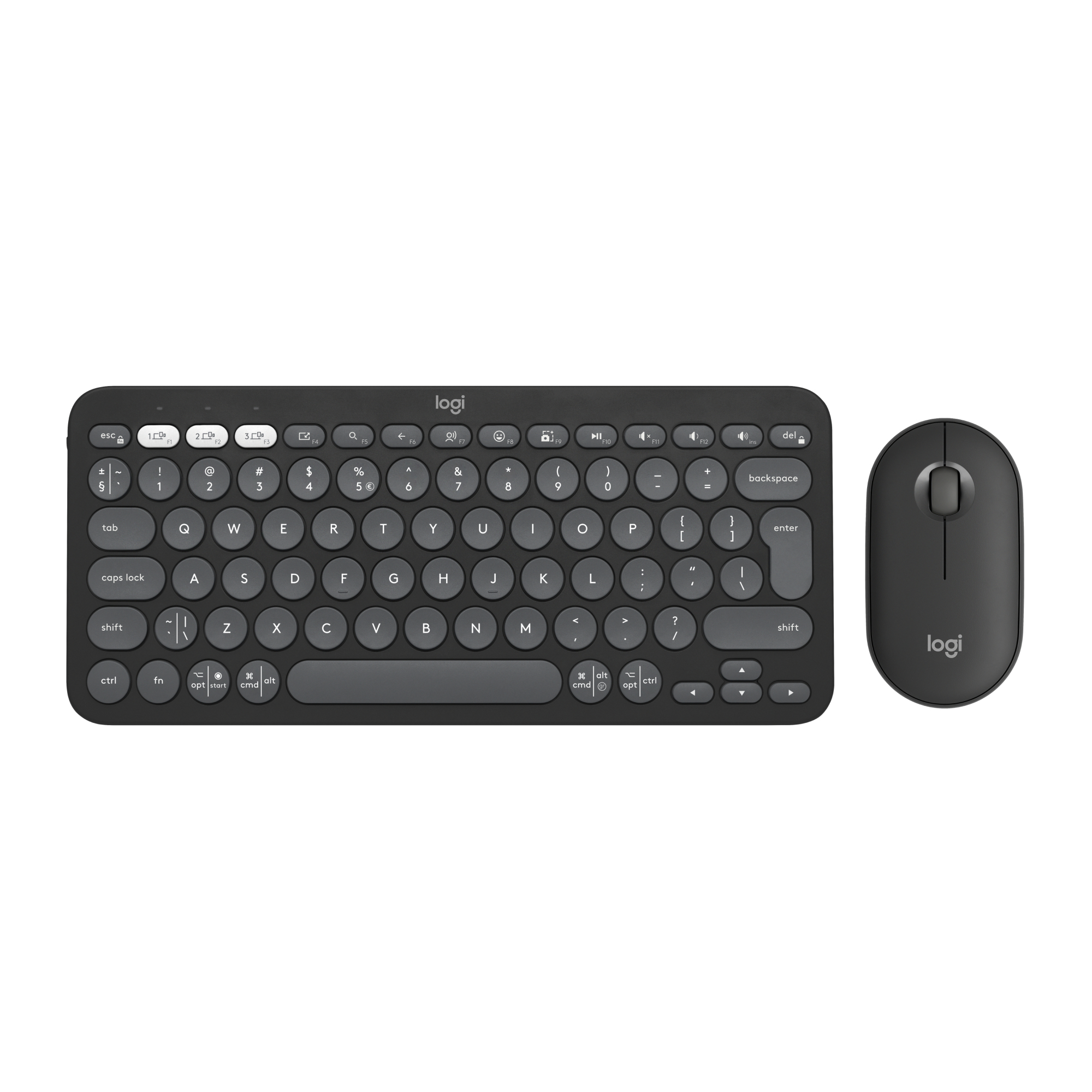 Logitech Pebble 2 Combo | 920-012239 | Tastatur-und-Maus-Set