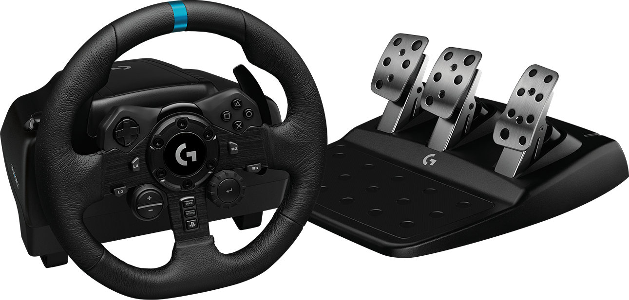 Logitech G923 | 941-000150 | Lenkrad- und Pedale-Set - kabelgebunden