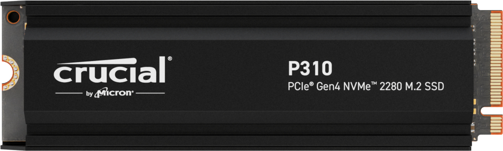 Crucial P310 - SSD - 4 TB - intern - M.2 2280 - PCIe 4.0 x4 (NVMe) Image