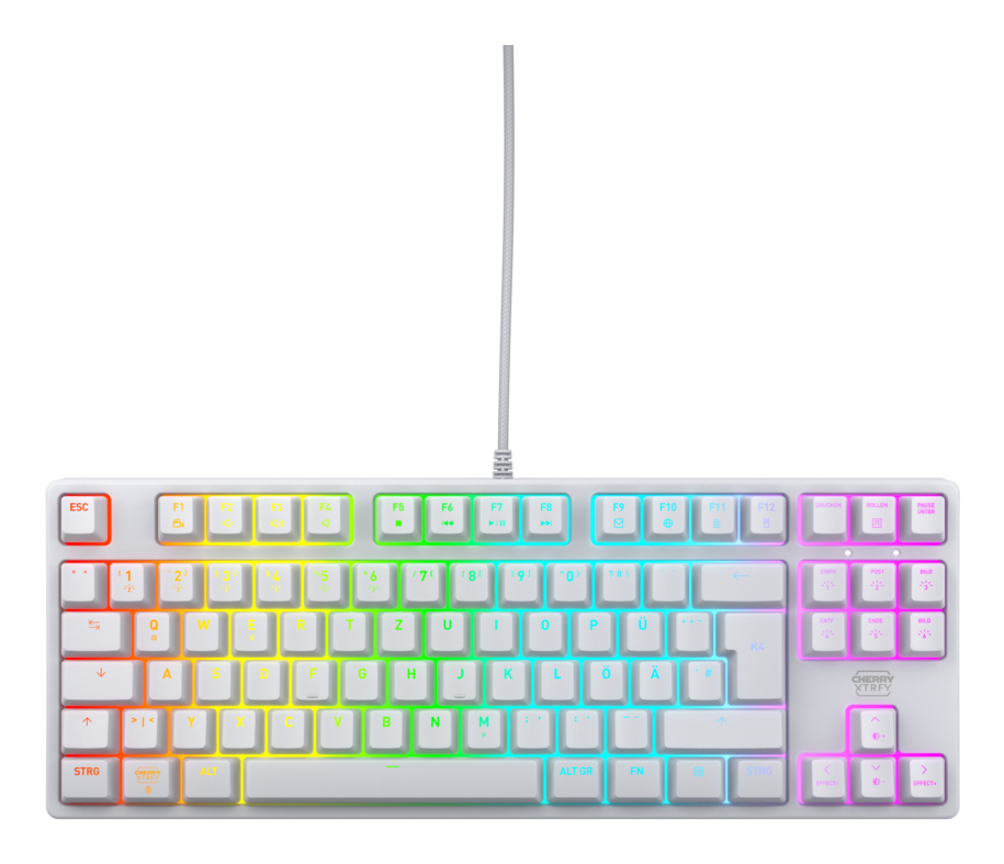 Cherry XTRFY K4V2 - Tastatur - RGB - 80% - TKL Image
