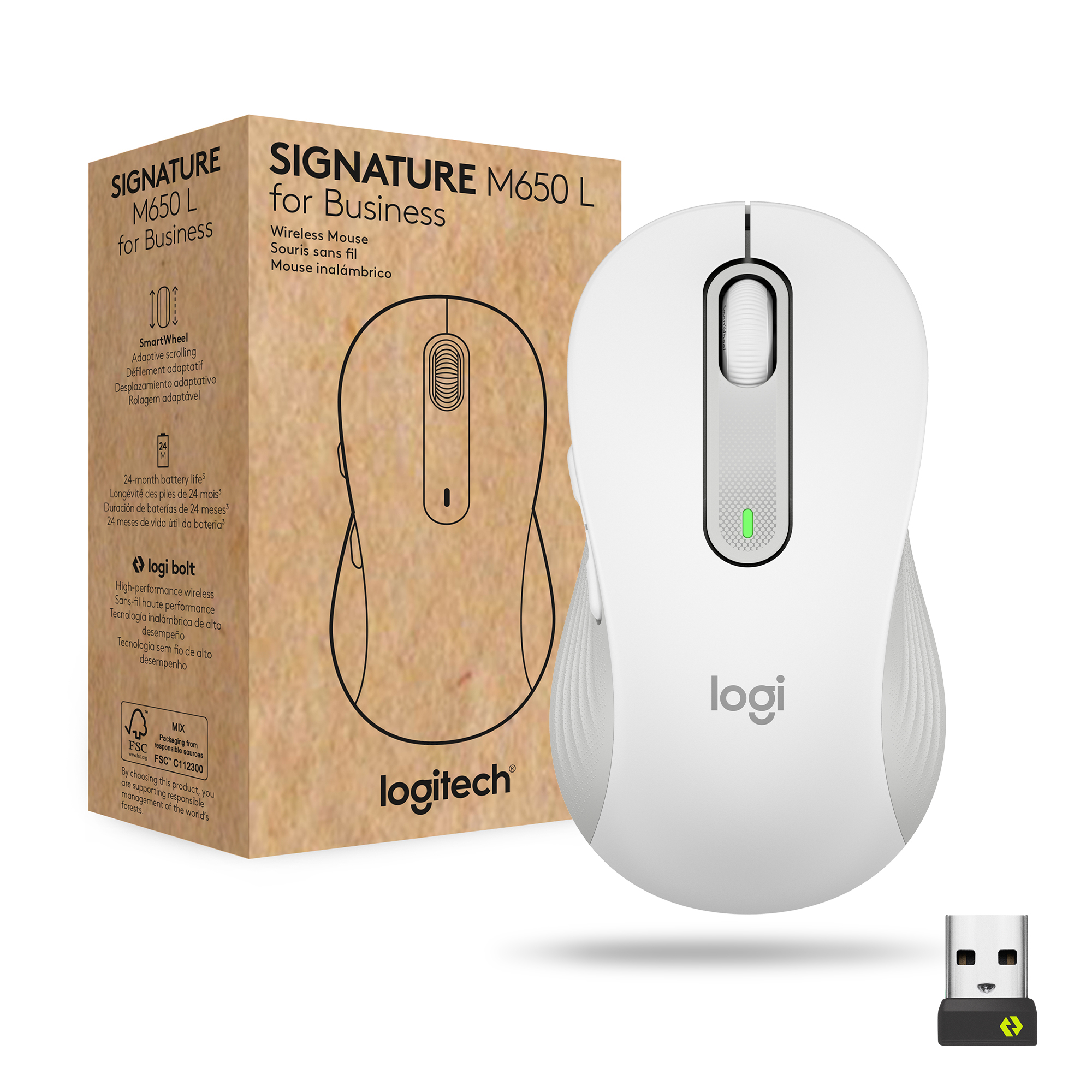 Logitech Signature M650 for Business | 910-006275 | Maus