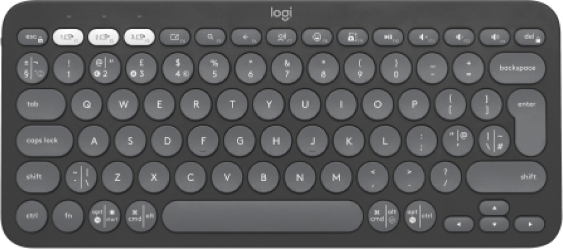 Logitech Pebble Keys 2 K380s | 920-011843 | Tastatur - kabellos