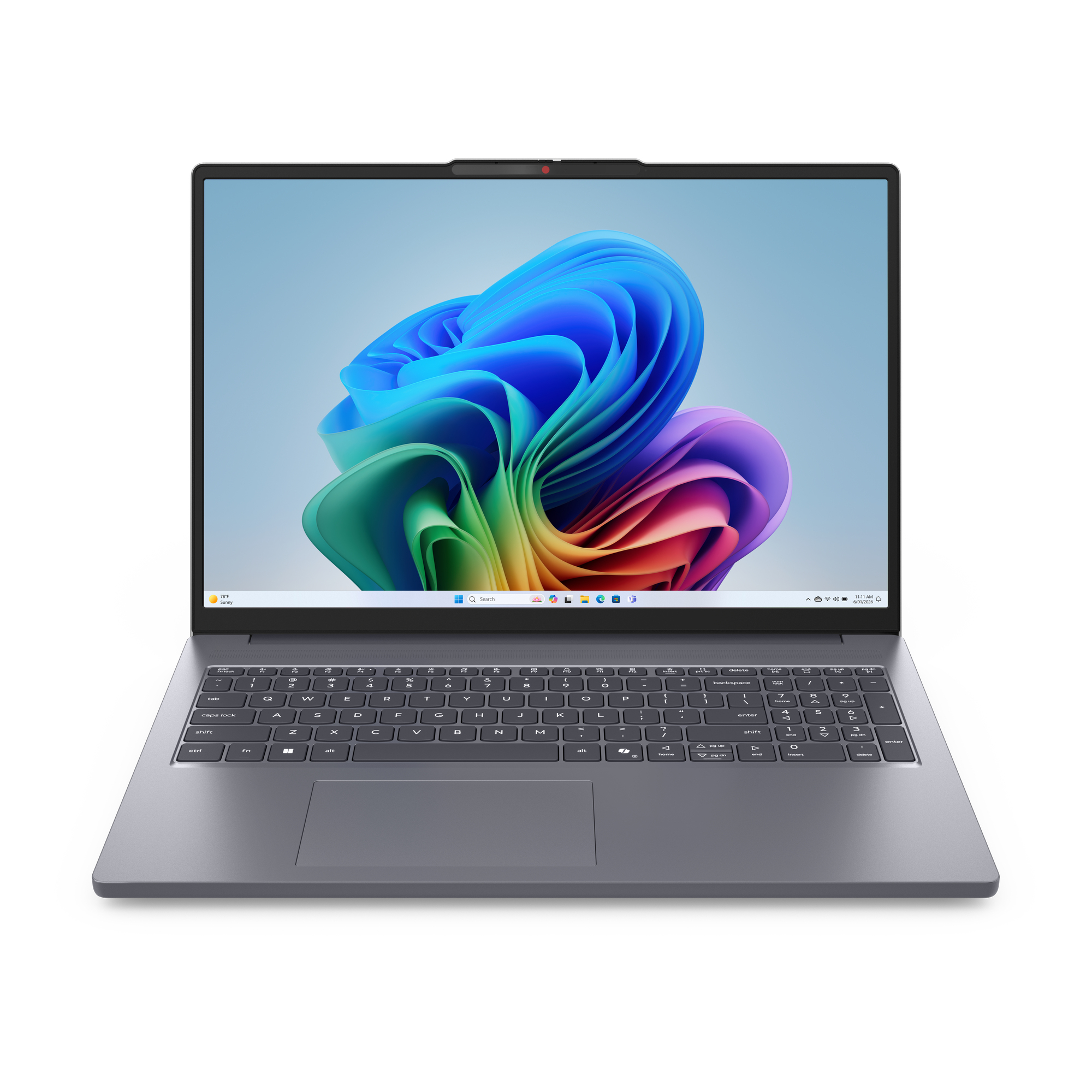 Lenovo IdeaPad Slim 3 16IPH11 Copilot+ PC Intel Core Ultra 5 322 Laptop 40,6 cm (16") WUXGA 16 GB DDR5-SDRAM 512 GB SSD Wi-Fi 7 (802.11be) Windows 11 Home Grau Deutsch