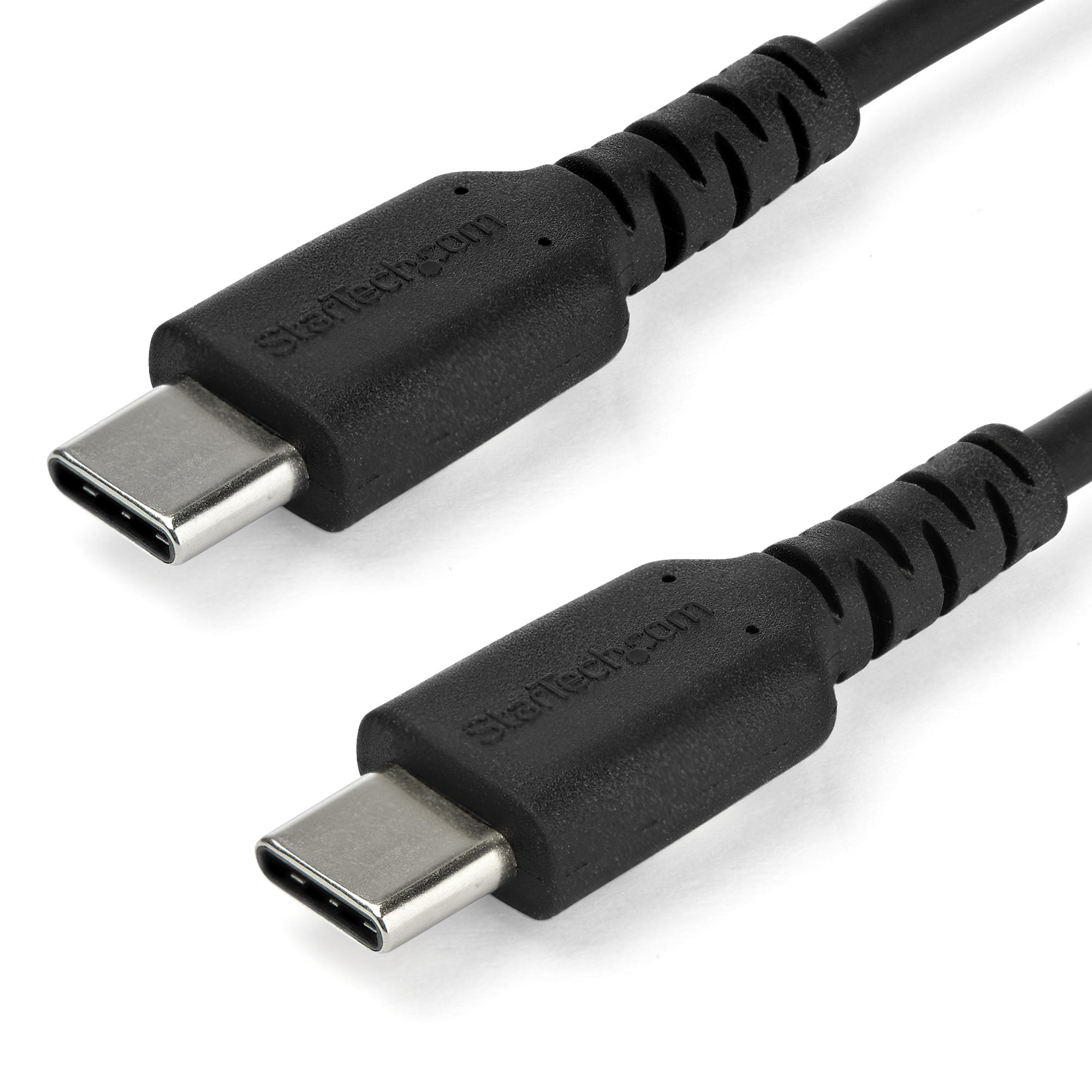 StarTech.com 1m USB-C Ladekabel | rusb2cc1mb | Langlebiges USB 2.0 Typ C zu USB C Datenübertragungs-/Schnellladek