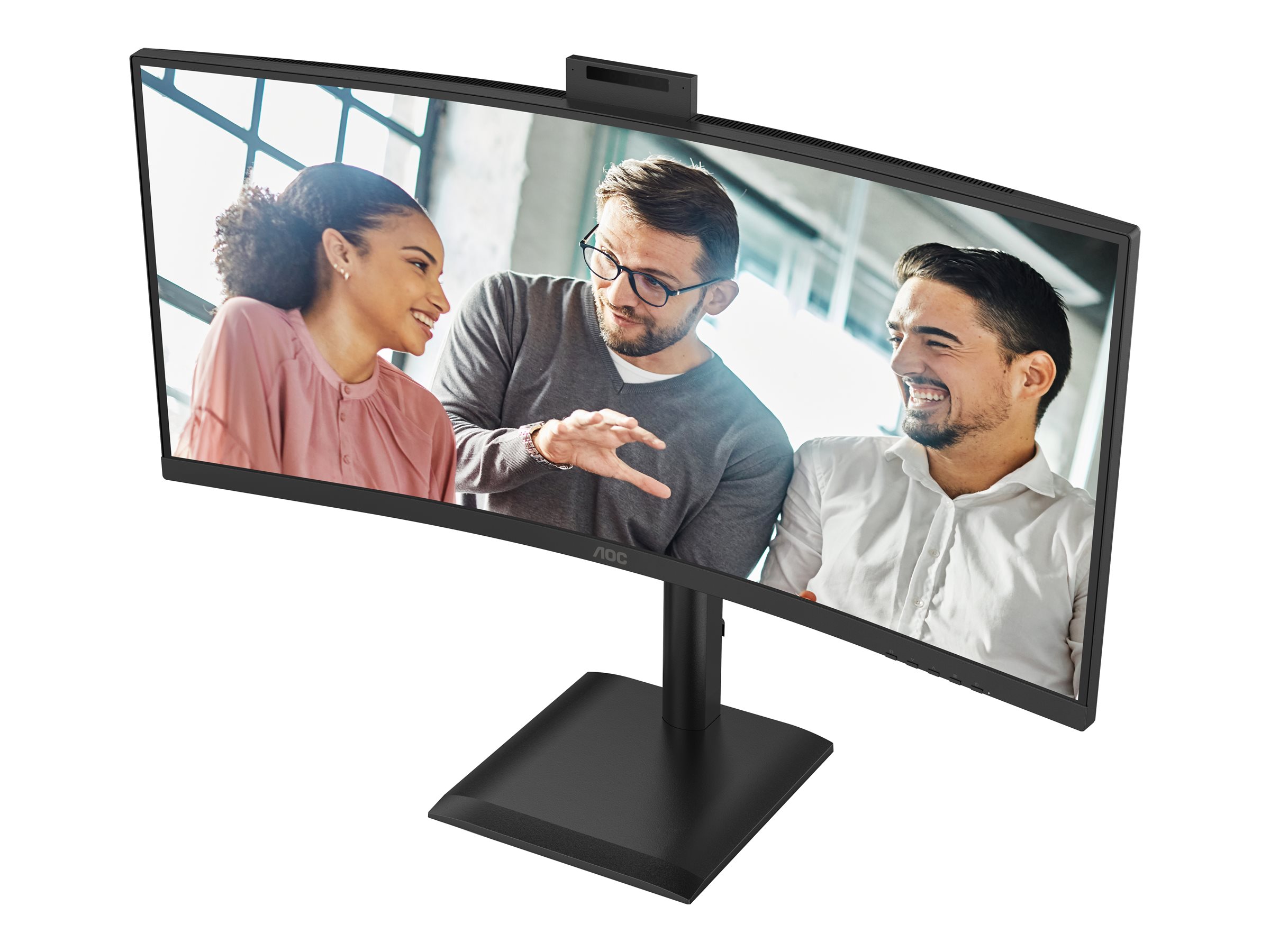 AOC CU34E4CW Curved-Monitor 86.4cm (34") UWQHD, VA, 4ms, HDMI, Displayport, USB-C Image