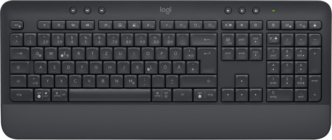 Logitech Signature K650 Comfort | 920-010913 | Graphite - Logi Bolt