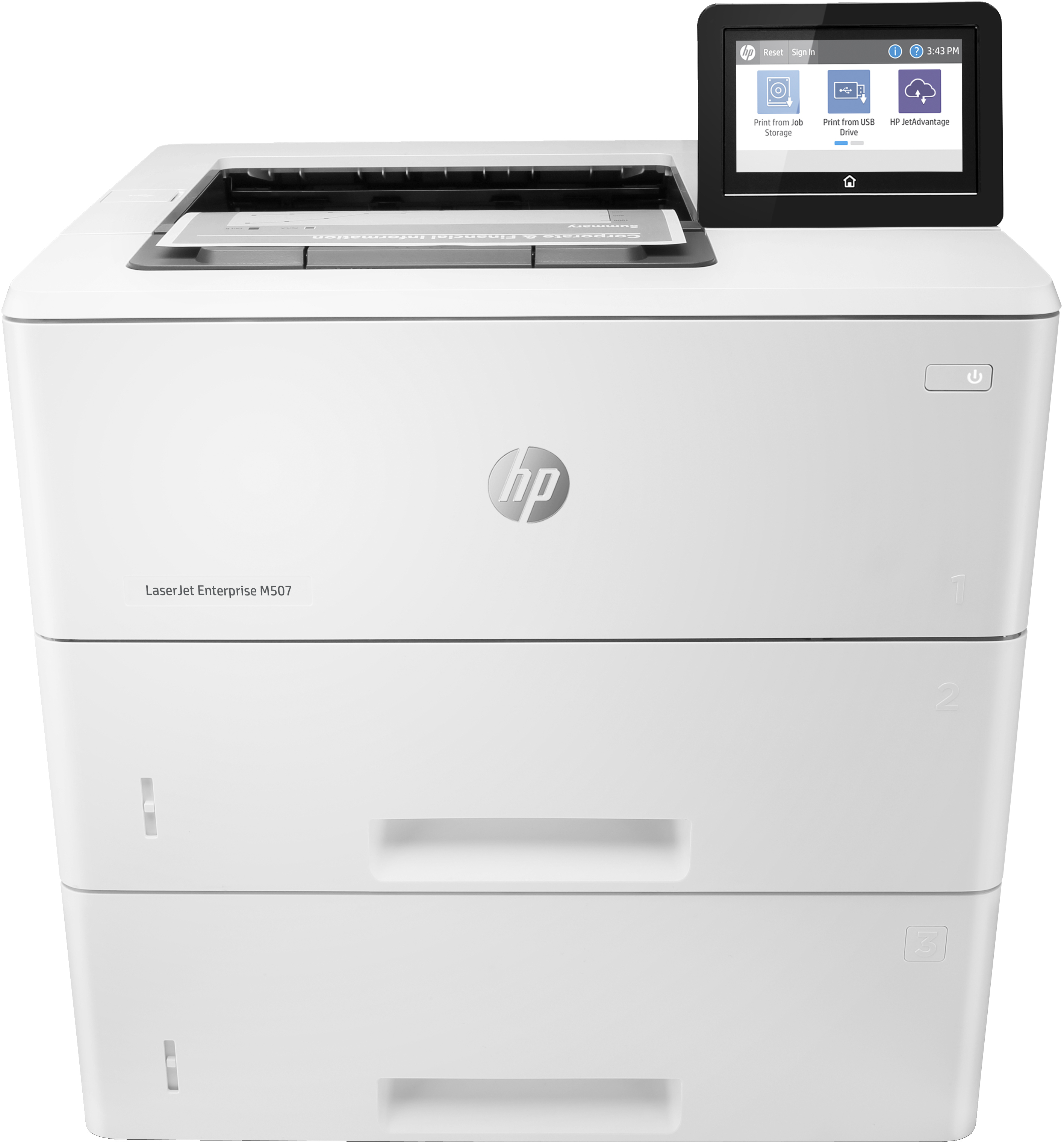 HP LaserJet Enterprise M507x | 1pv88a#b19 | Drucker - s/w