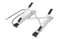 Image of DIGITUS Variabler Notebook-Ständer mit integriertem USB-C Hub, 5-Port