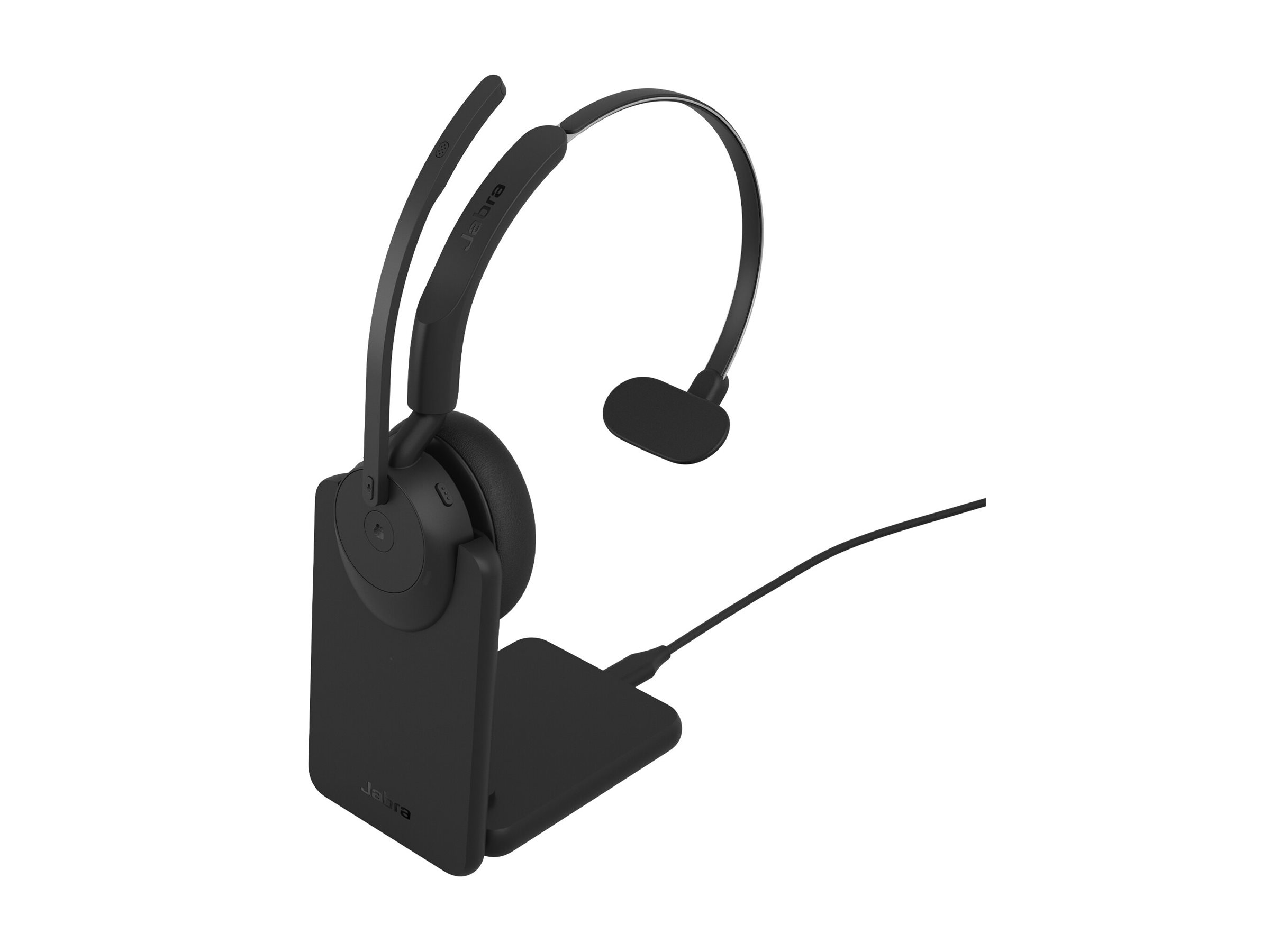Jabra Evolve3 45 Casque Sans fil Arceau Bureau/Centre d'appels USB Type-A Bluetooth Noir