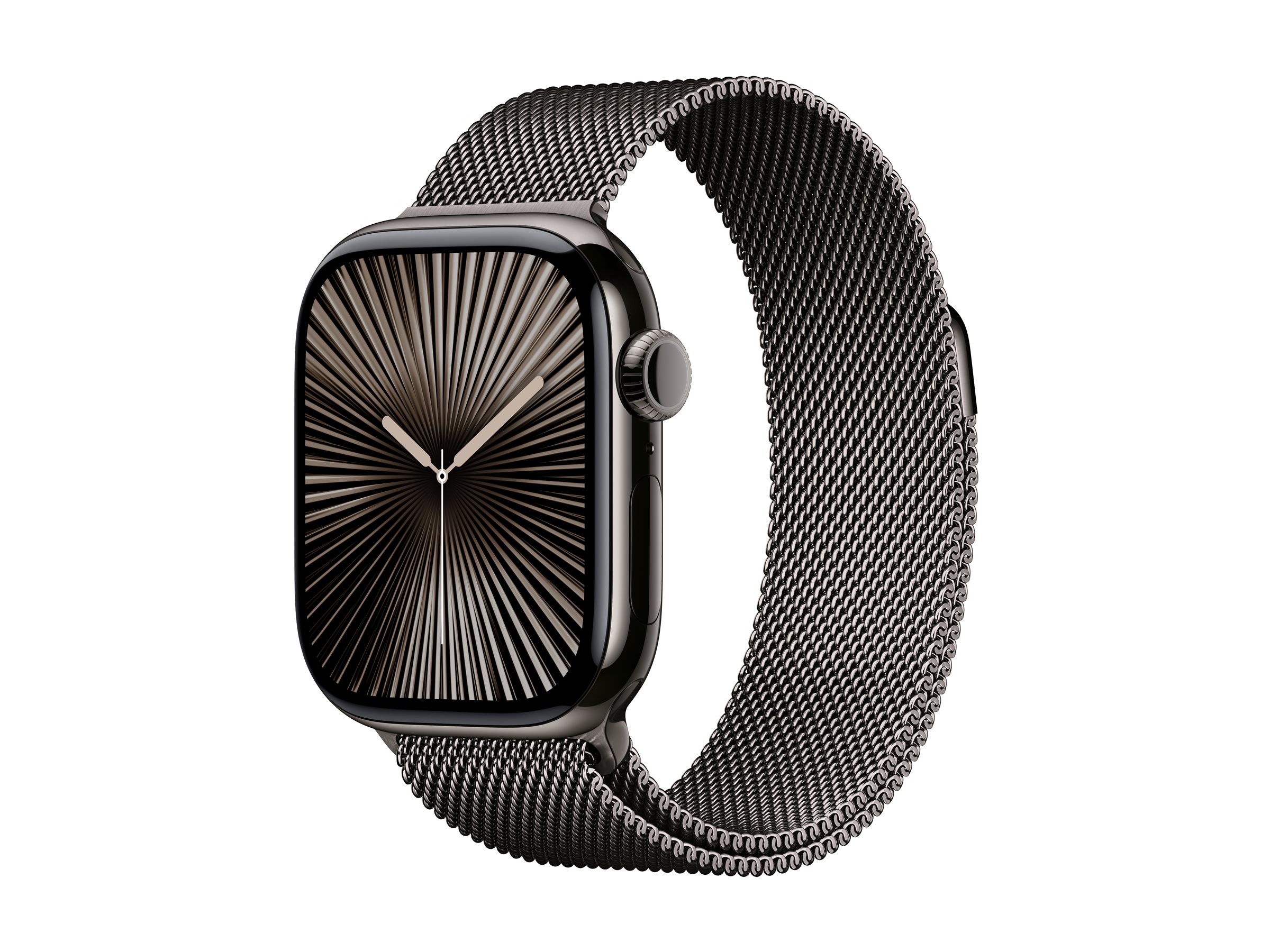 Apple Watch Series 10 (GPS + Cellular) 42mm Titan Schiefer mit Milanaise-Armband Schiefer | mx053qf/a |