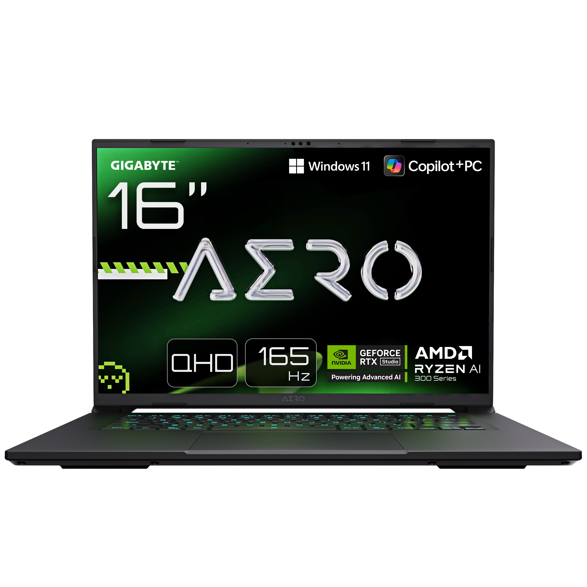 GIGABYTE AERO X16 1WH93DEC64AH | gigabyte aero x16 1wh93dec64ah | 16" WQXGA 165Hz - Ryzen AI 7 350