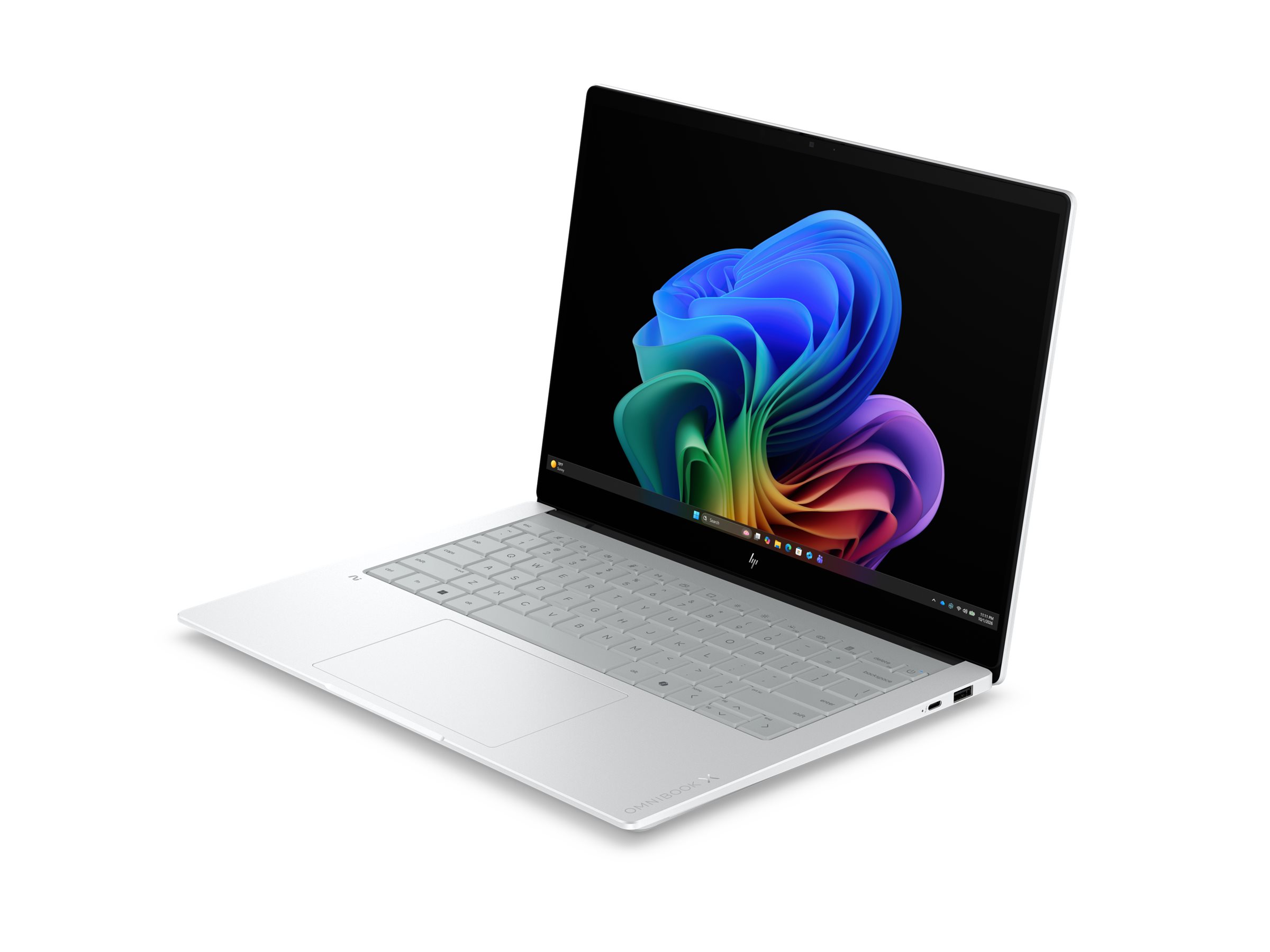 HP DH8Z9EA laptop Copilot+ PC Intel Core Ultra 5 325 35,6 cm (14") 2K 16 GB LPDDR5x-SDRAM 512 GB SSD Wi-Fi 7 (802.11be) Windows 11 Home Silber