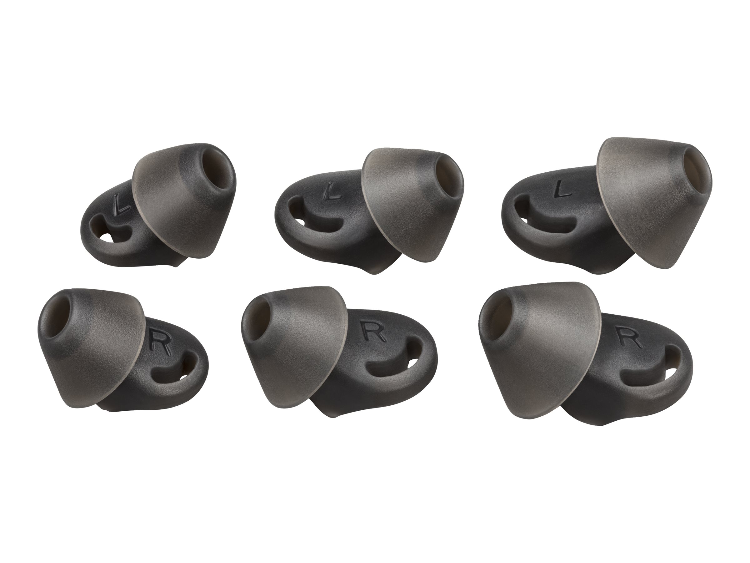 Poly Ohrstöpsel für Bluetooth-Headset | 85q33aa | medium - Schwarz (Packung mit 2)