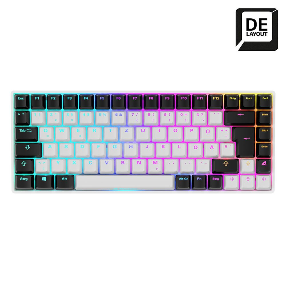 Sharkoon SKILLER SGK50 S3 | 4044951039180 | Tastatur - 75%