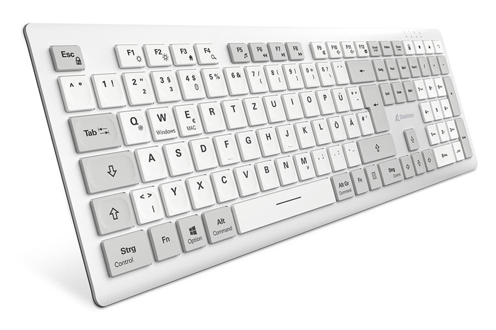 Sharkoon OfficePal K30W wh | 4044951042340 | Kabellos - USB