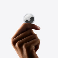 Apple AirTag weiß/silber, 4er-Pack