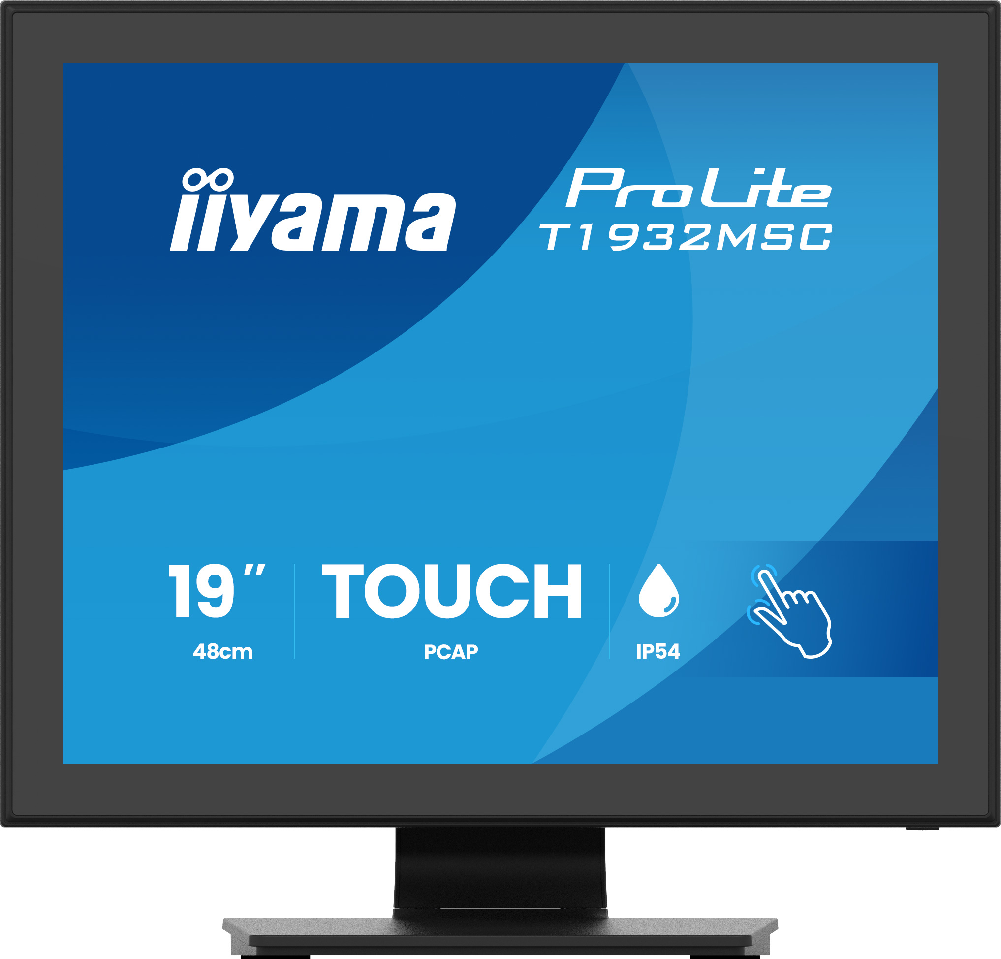 Iiyama ProLite T1932MSC-B2S, 48,3 cm (19"), 1280 x 1024 Pixel, SXGA, LED, 14 ms, Schwarz Image