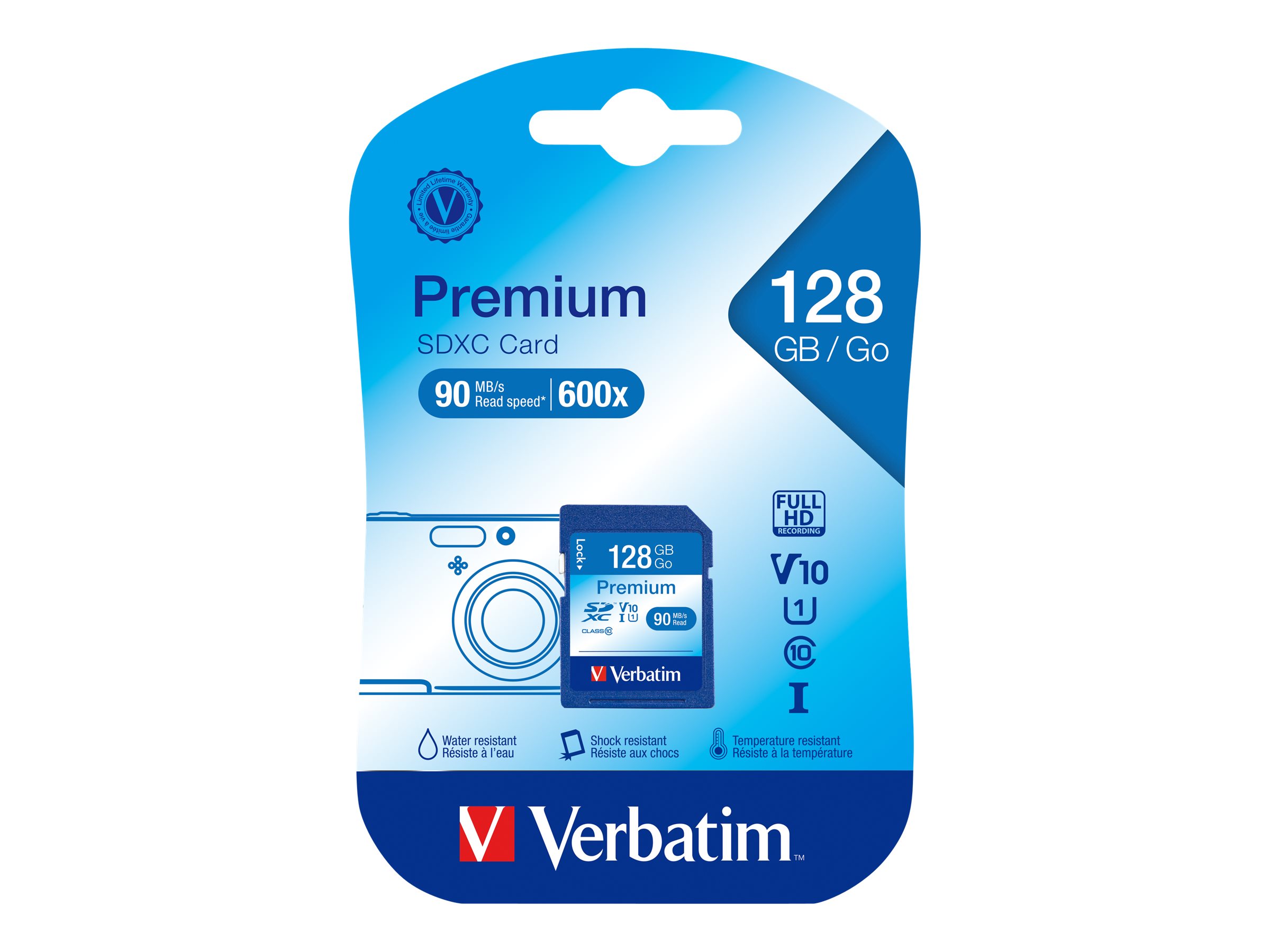 Verbatim Premium | 44025 | Flash-Speicherkarte - 128
