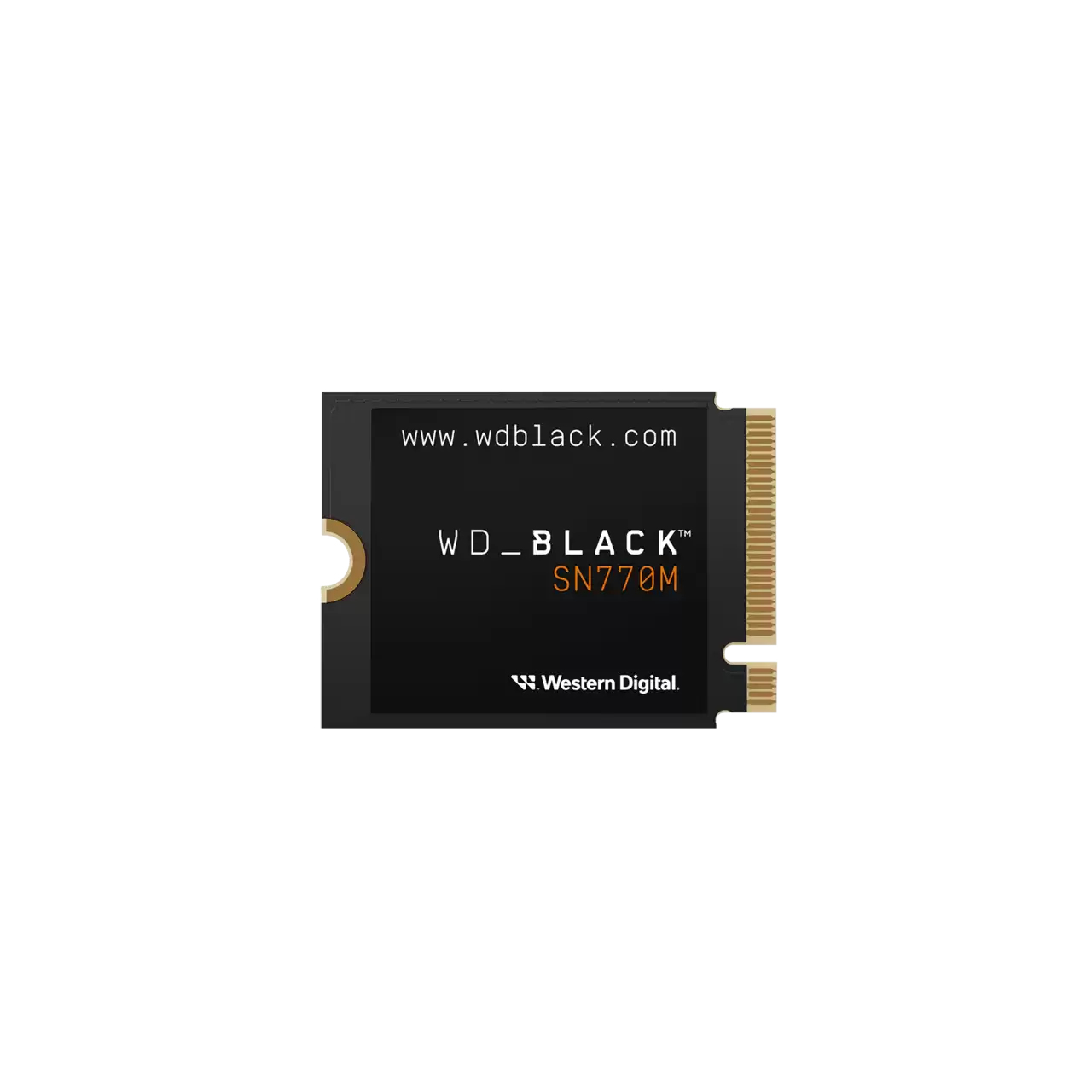 Western Digital WD_BLACK SN770M NVMe SSD 1TB | wds100t3x0g | M.2 2230 / M-Key / PCIe 4.0 x4