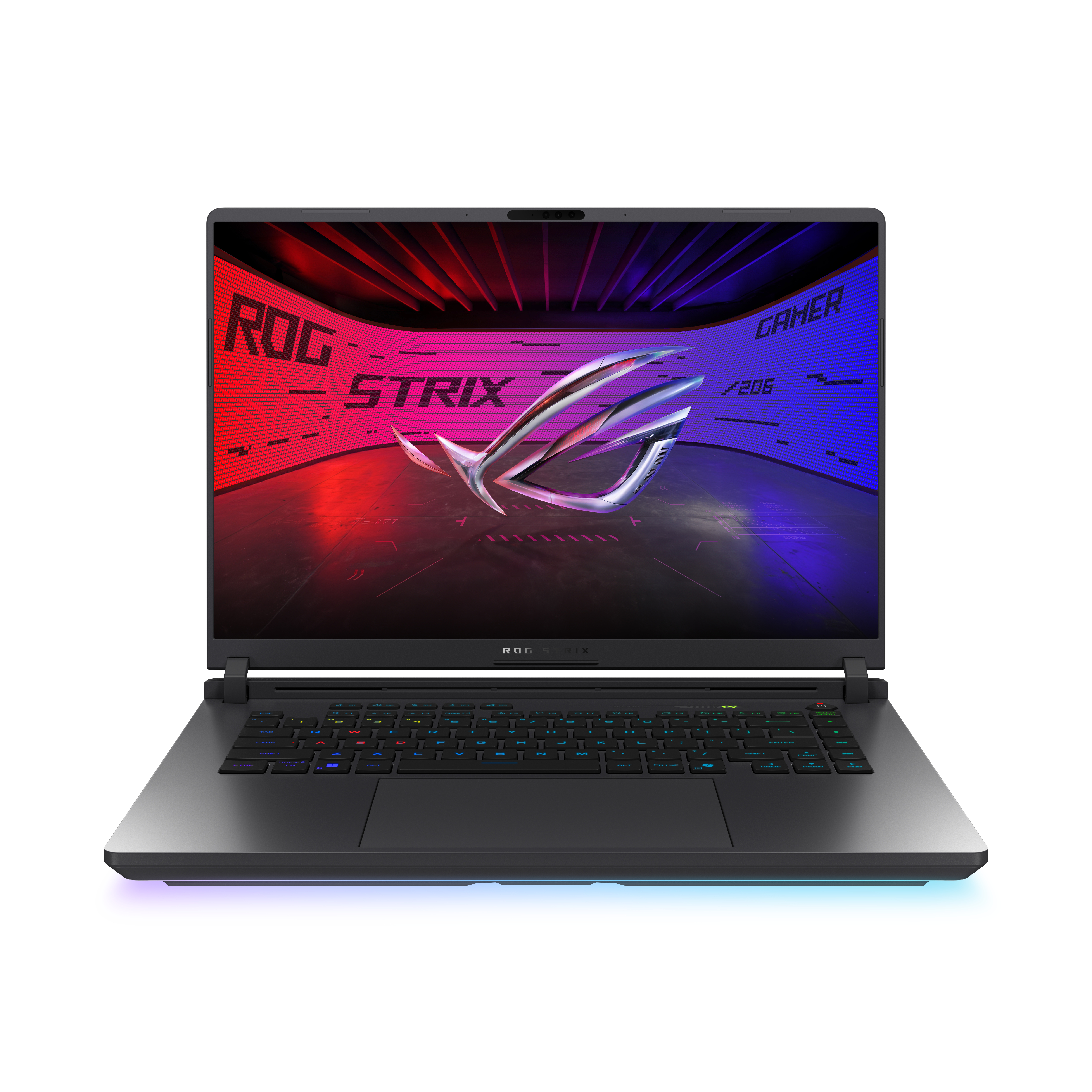 ASUS ROG Strix G16 G615LR-S5038W Intel Core Ultra 7 255HX Ordinateur portable 40,6 cm (16") WQXGA 32 Go DDR5-SDRAM 1 To SSD NVIDIA GeForce RTX 5070 Ti Wi-Fi 7 (802.11be) Windows 11 Home Vert, Gris QWERTZ Allemand